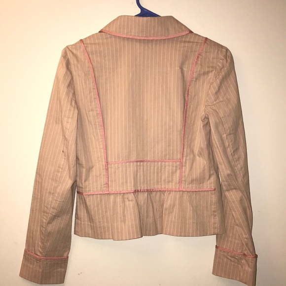 ANTHROPOLOGIE ELEVENSES STRIPE BLAZER JACKET 2 - Picture 4 of 4